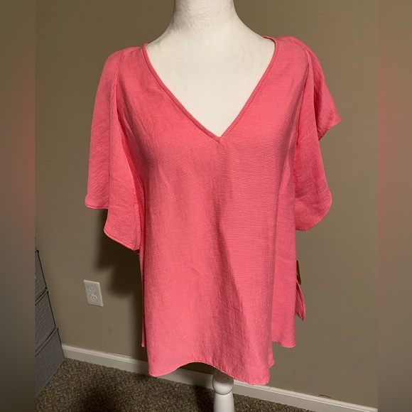 RACHEL Rachel Roy Tops - RACHEL Rachel Roy L Pink Blouse New with Tags